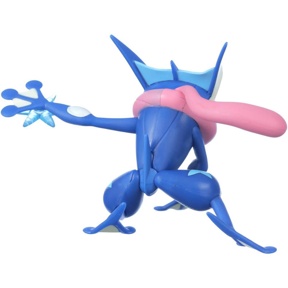 Oryginalna figurka akcji deluxe greninja pokemon battle feature figure dla dziecka nr. 3
