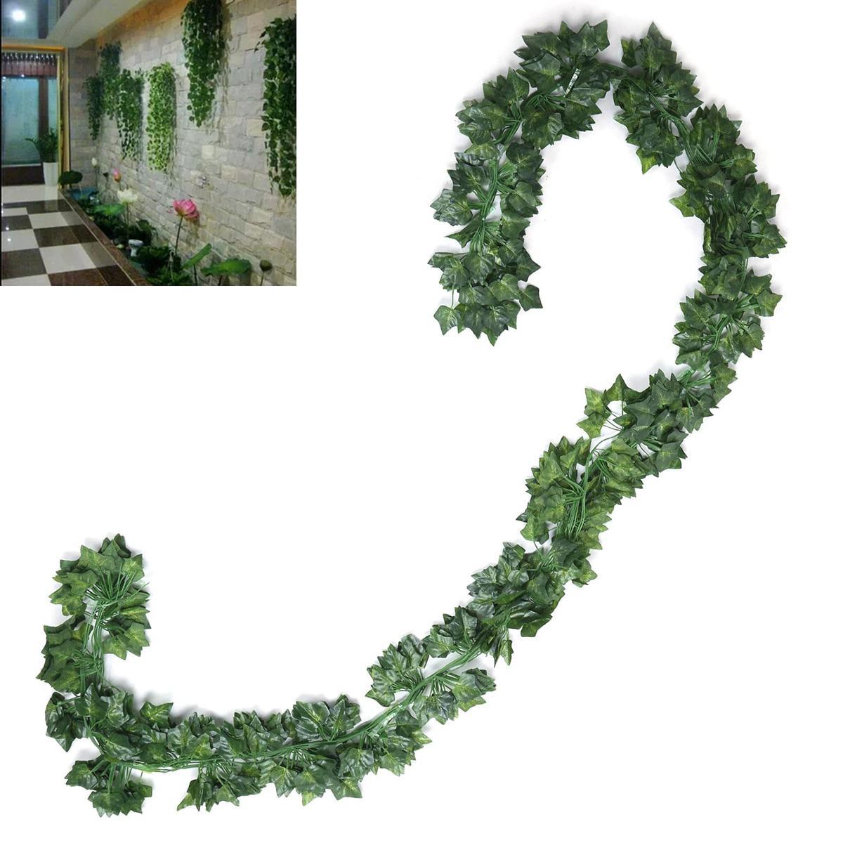 Sztuczny bluszcz Roślina wisząca na ścianę lub balkon Heckermann 3szt / 6,3m 10 Full Screen