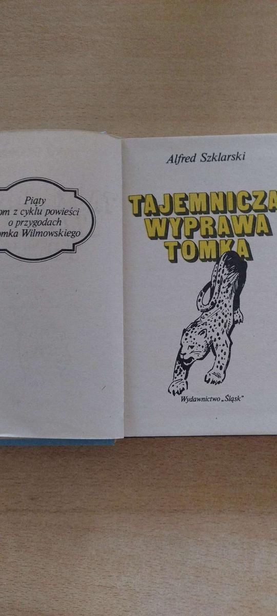 Książka Tajemnicza wyprawa Tomka -Alfred Szklarski . nr. 2