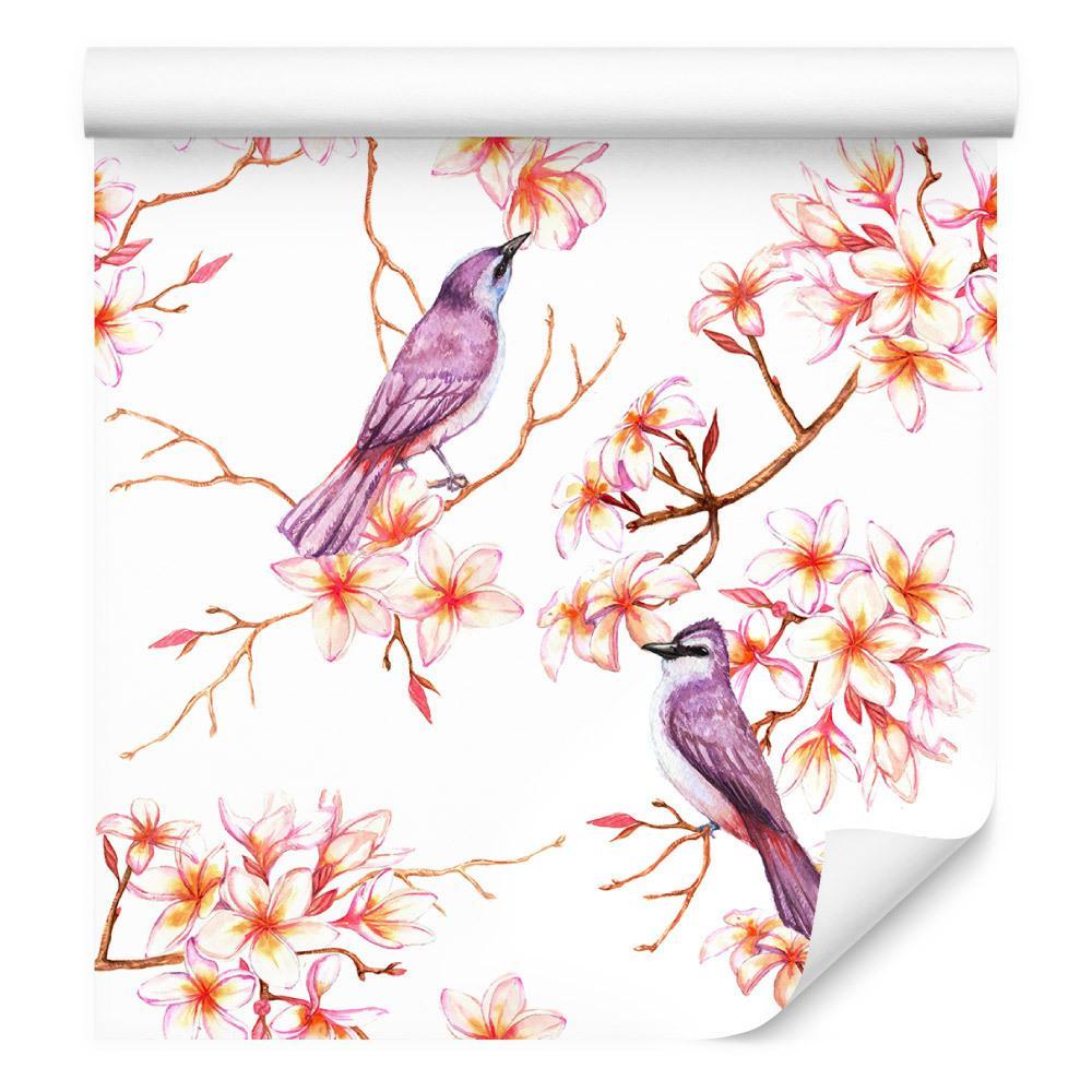 Tapeta – Piękne kolorowe ptaki  nr. 3