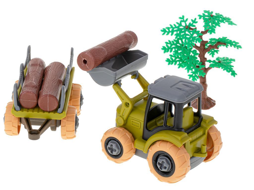 Gospodarstwo rolne farma zestaw zabawek z traktorem dla dzieci 24x5x16 cm 5 Full Screen