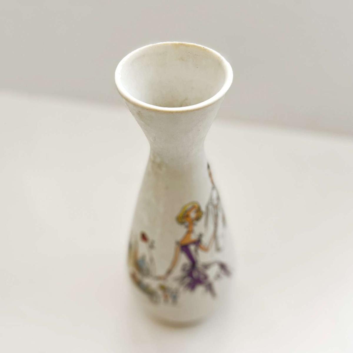 Ciekawy wazon ceramiczny Bay Keramik, Niemcy lata 70. 6 Full Screen