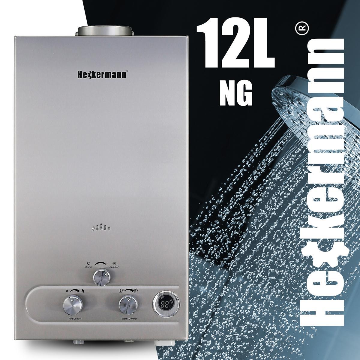 Gazowy podgrzewacz wody Heckermann JSD-HB02 12L NG 7 Full Screen