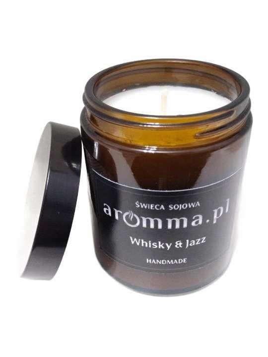 Świeca sojowa zapachowa Whisky & Jazz 180 ml - Aromma 1 Full Screen
