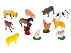 Figurki zwierzęta zagrodowe farma zestaw krowa koń 12szt - Miniaturka zdjęcia nr 3