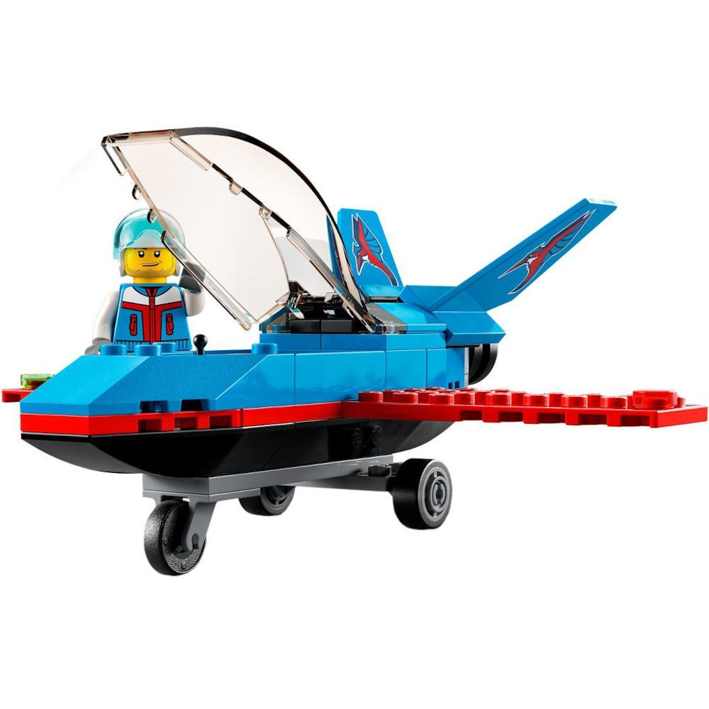 LEGO CITY oryginalny zestaw klocków samolot kaskaderski 60323 nr. 3