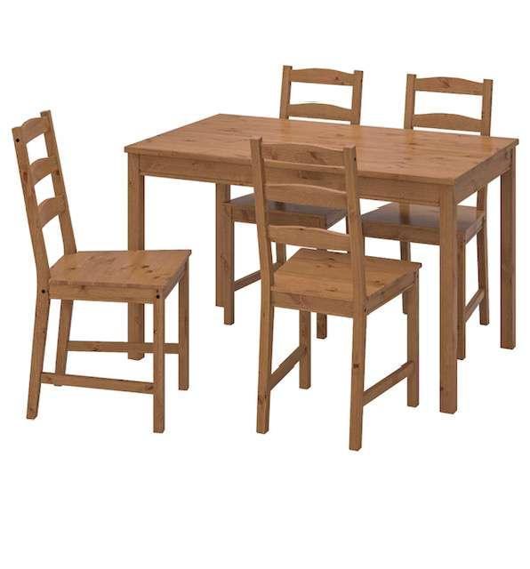 Zestaw do jadalni (4 krzesła i stół) nr. 1