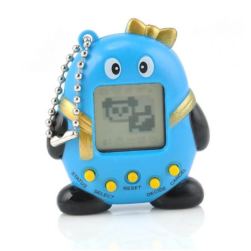 Zabawka Tamagotchi elektroniczna gra zwierzątko niebieskie 2 Full Screen