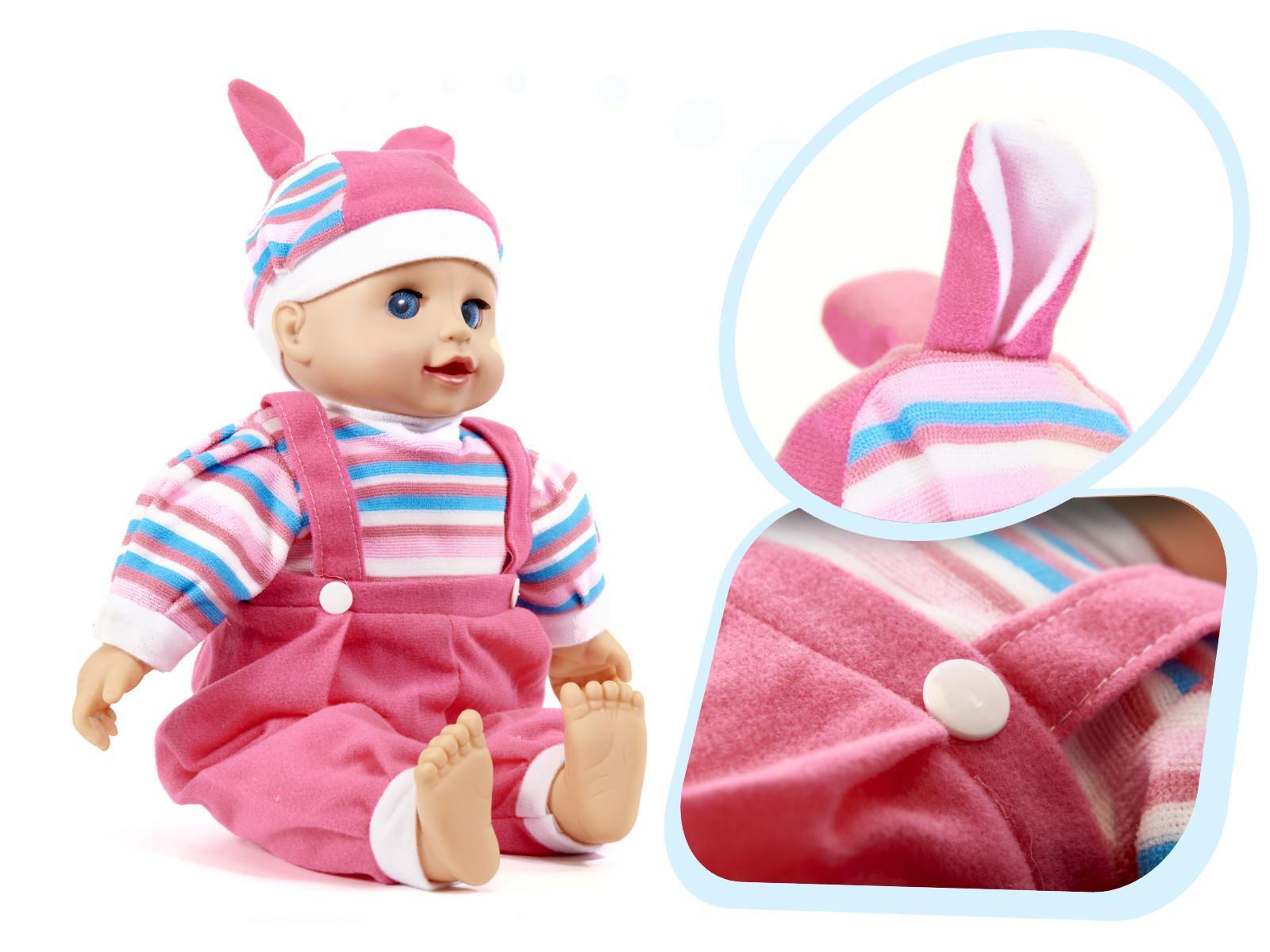 Lalka Maja bobas zabawka dla dziewczynki płacze śmieje się mówi 40cm nr. 2