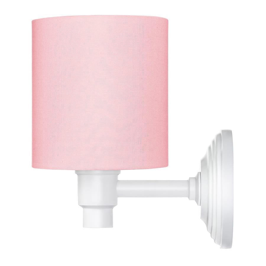 Lampa ścienna kinkiet CLASSIC 21x14x24 cm z włącznikiem różowy drewno białe 0 Full Screen