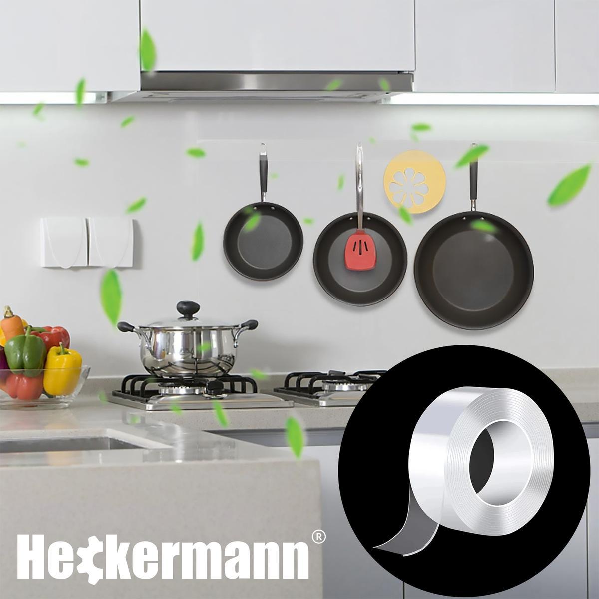 Taśma dwustronna Heckermann 2x500cm nr. 2