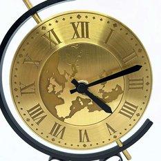 Modernistyczny zegar kominkowy, Weimar Niemcy lata 70. - Miniaturka zdjęcia nr 3