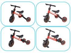 Rowerek Trike Fix Mini biegowy trójkołowy 3w1 z pedałami czerwony - Miniaturka zdjęcia nr 5