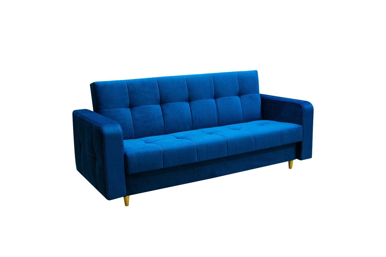 Elegancka sofa SCARLETT z drewnianymi nóżkami do salonu  2 Full Screen