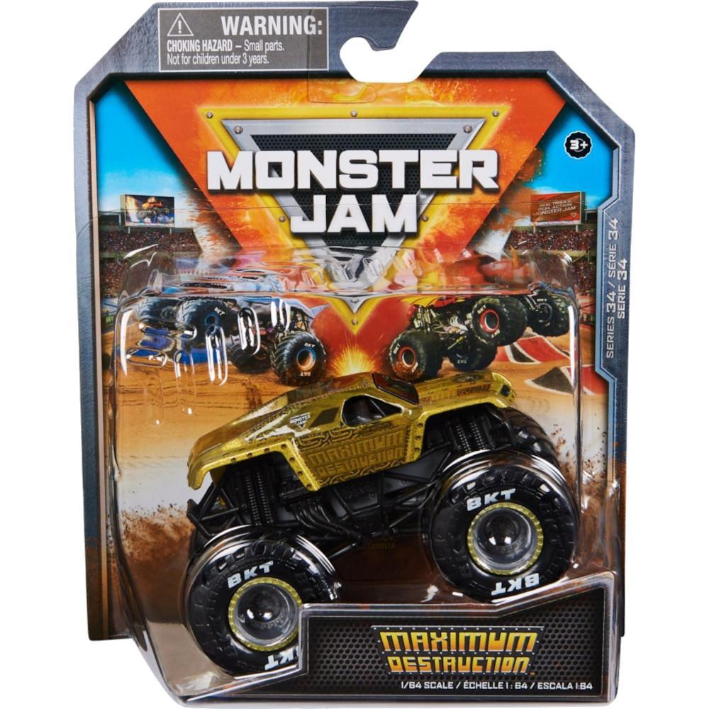Monster Jam auto terenowe Spin Master seria 34 Maximum Destruction 1:64 nr. 1