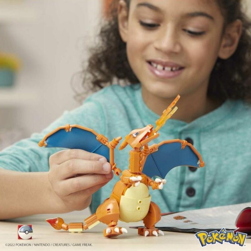 Figurka CHARIZARD pokemon klocki mega construx dla dziecka  6 Full Screen