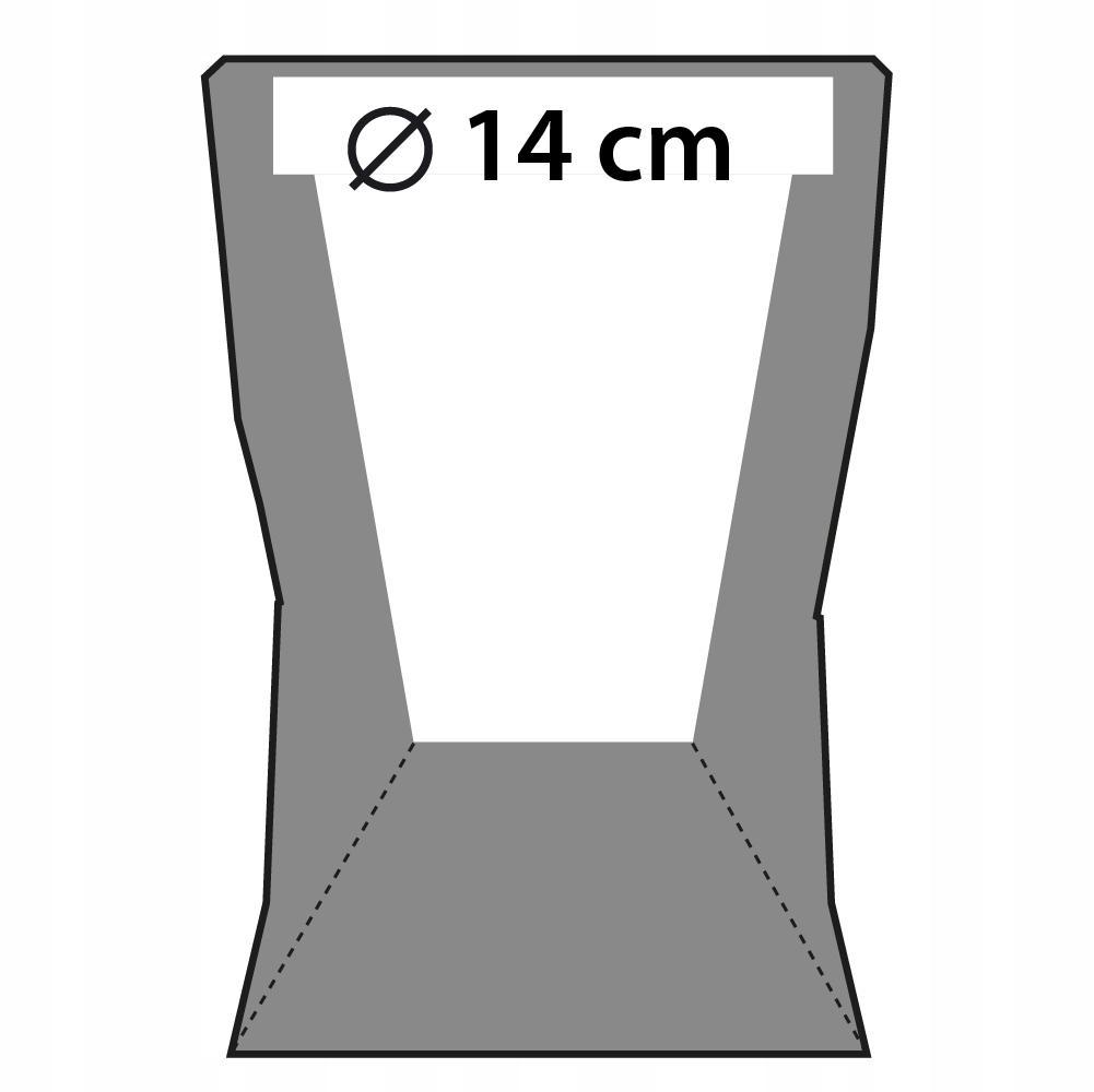 Doniczka betonowa Apollo 14 cm | Czarny Mat nr. 4
