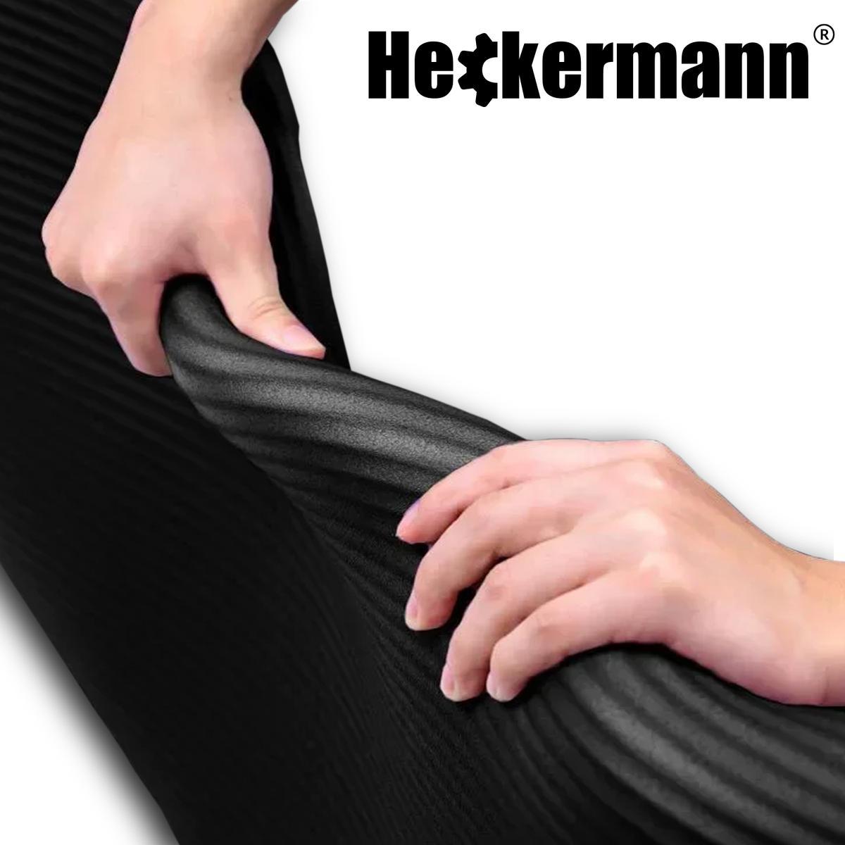 Mata do jogi antypoślizgowa kauczukowa do ćwiczeń Heckermann® 183x61x1cm nr. 6
