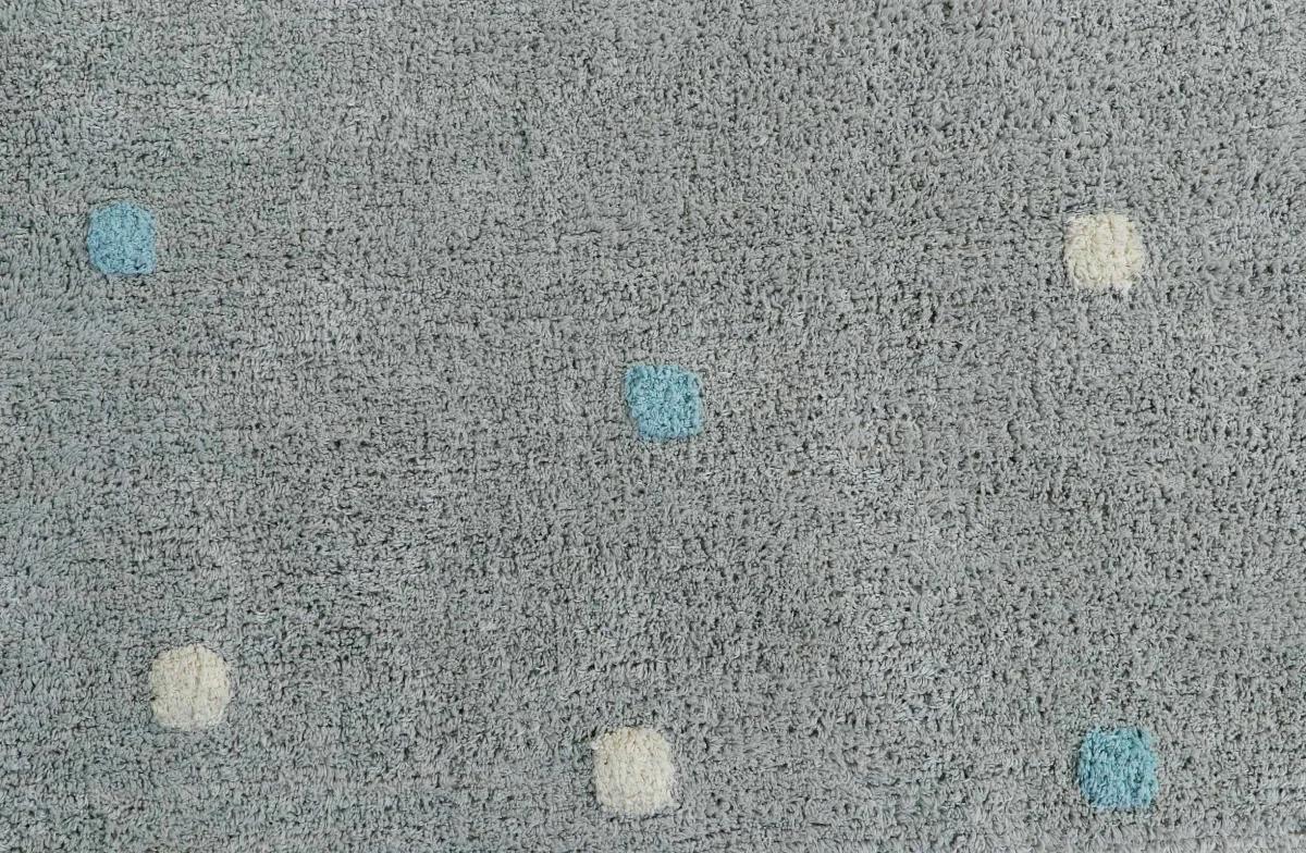 Dywan dziecięcy High Dots Silver 120x170 cm do pokoju dziecięcego szary w kropki nr. 4