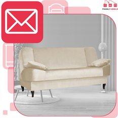 Wersalka SARA 200x95 cm kremowa rozkładana kanapa z pojemnikiem sofa do salonu Monolith - Miniaturka zdjęcia nr 3
