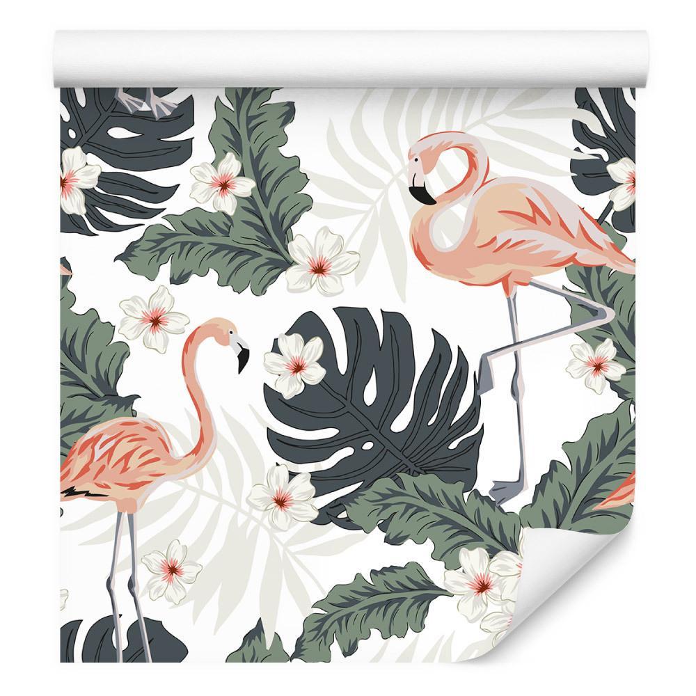 Tapeta – Flamingi , dekoracja nowoczesna nr. 1