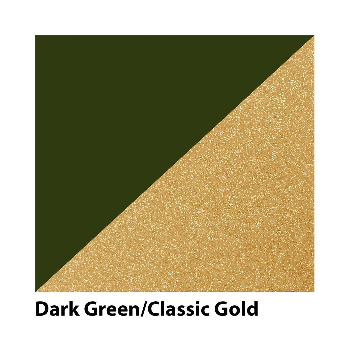 Świeca Rolls set of 2 Dark Green + Classic Gold nr. 8
