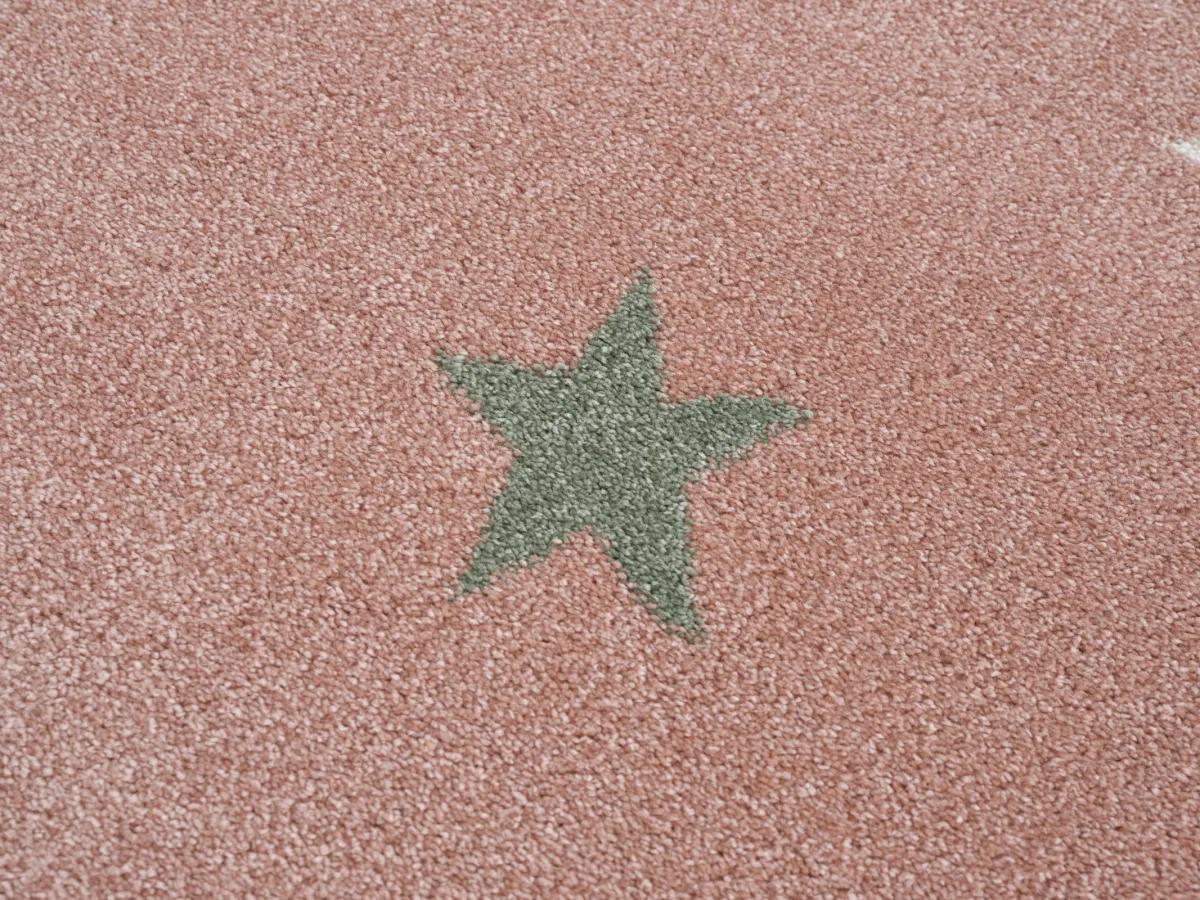 Dywan dziecięcy Pink Stars 160x230 cm do pokoju dziecięcego różowy w gwiazdki nr. 5
