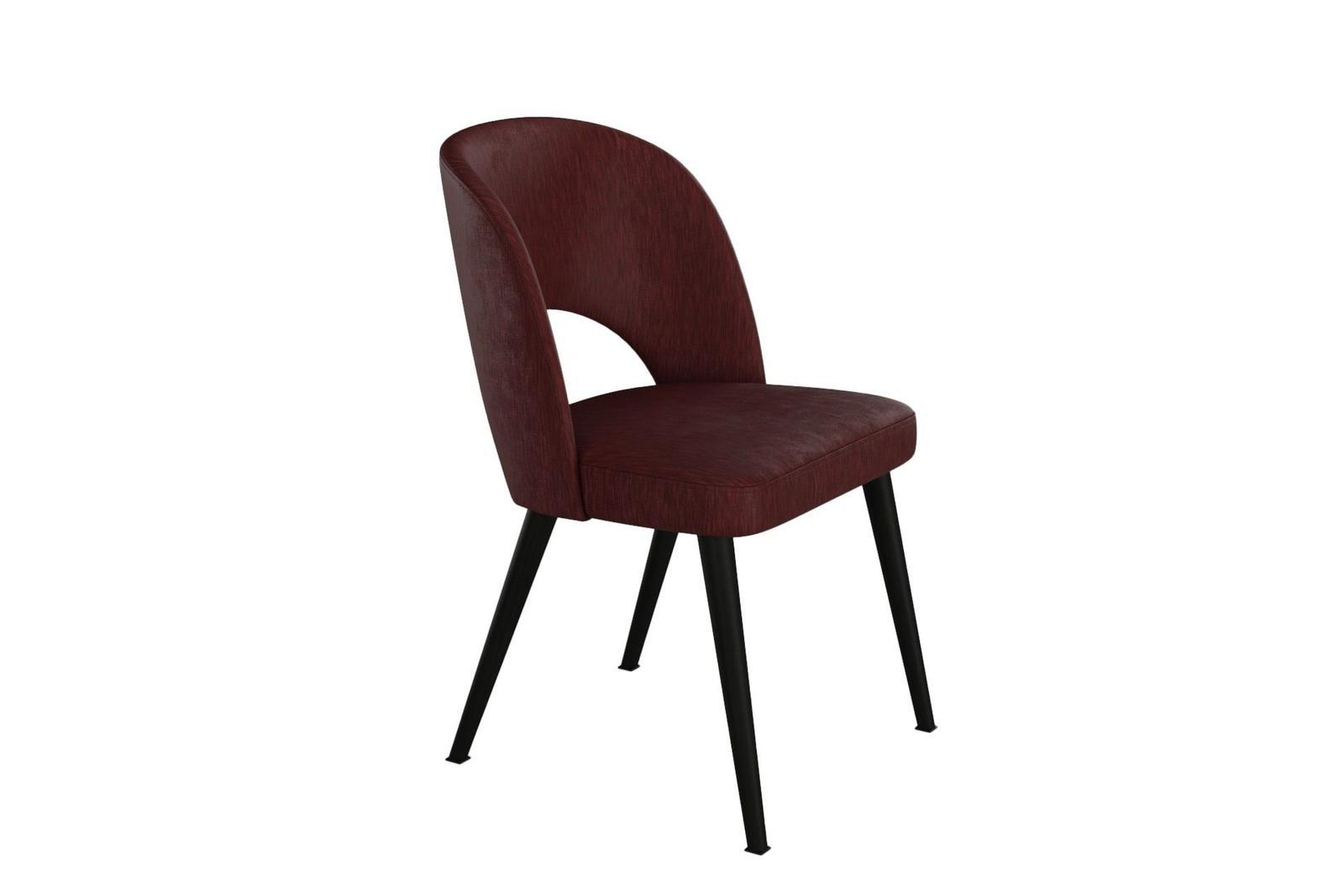 Krzesło TUXEDO KR-5 46x82x45 cm do jadalni welurowe nr. 3