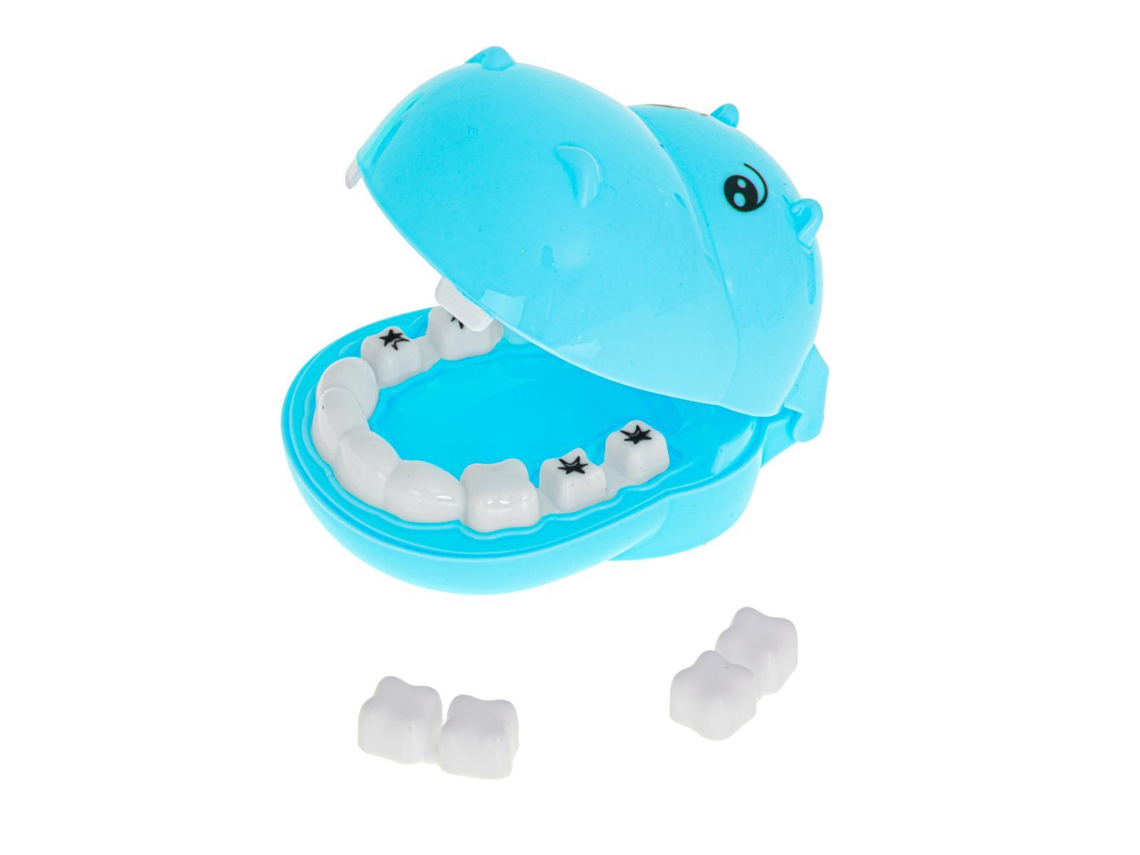 Dentysta zestaw lekarski hipopotam niebieski nr. 2