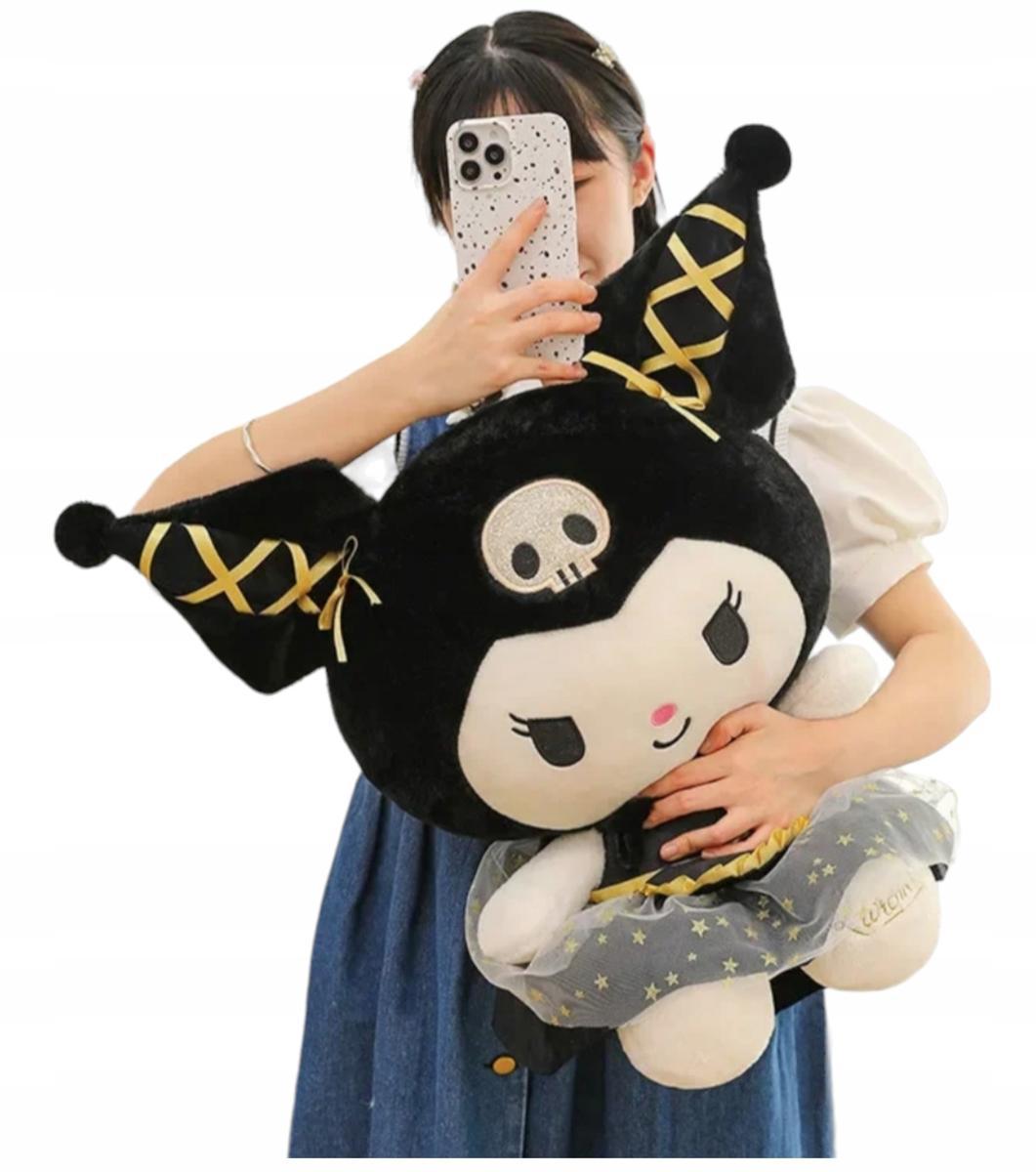 Hello Kitty Kuromi przytulanka 100cm maskotka zabawka pluszowa czarny nr. 1