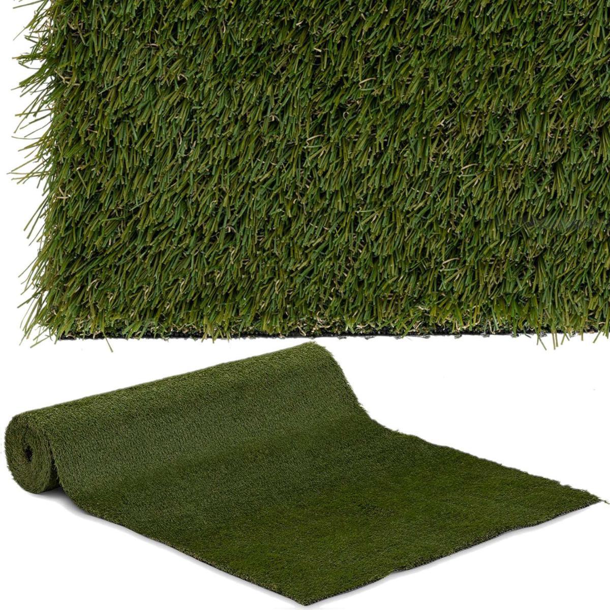 Sztuczna trawa na taras balkon miękka 30 mm 20/10 cm 100 x 500 cm nr. 1