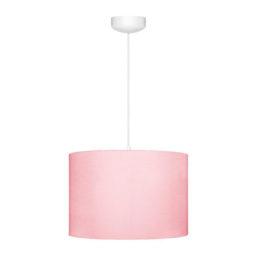 Lampa wisząca Classic 35x35x23 cm do pokoju dziecka różowy drewno białe 0 Full Screen