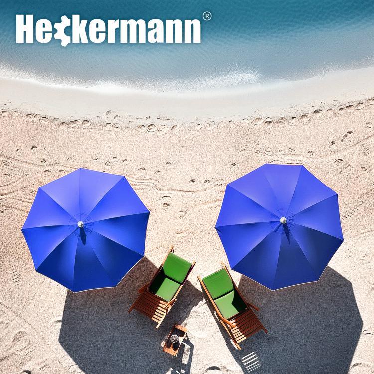  Parasol plażowy ogrodowy na plaże turystyczny składany Heckermann® 1,8m nr. 4