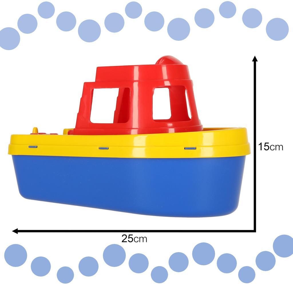 DIPLO Statek z foremkami zabawkami x3 do piasku dla dzieci 25x15x14,7cm nr. 7