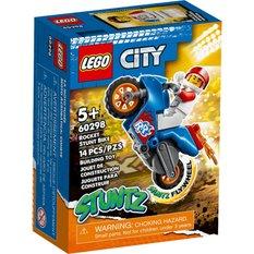 LEGO CITY stuntz zestaw klocków rakietowy motocykl kaskaderski 60298
