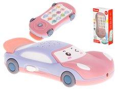 Projektor gwiazd telefon samochód z muzyką różowy - Miniaturka zdjęcia nr 1