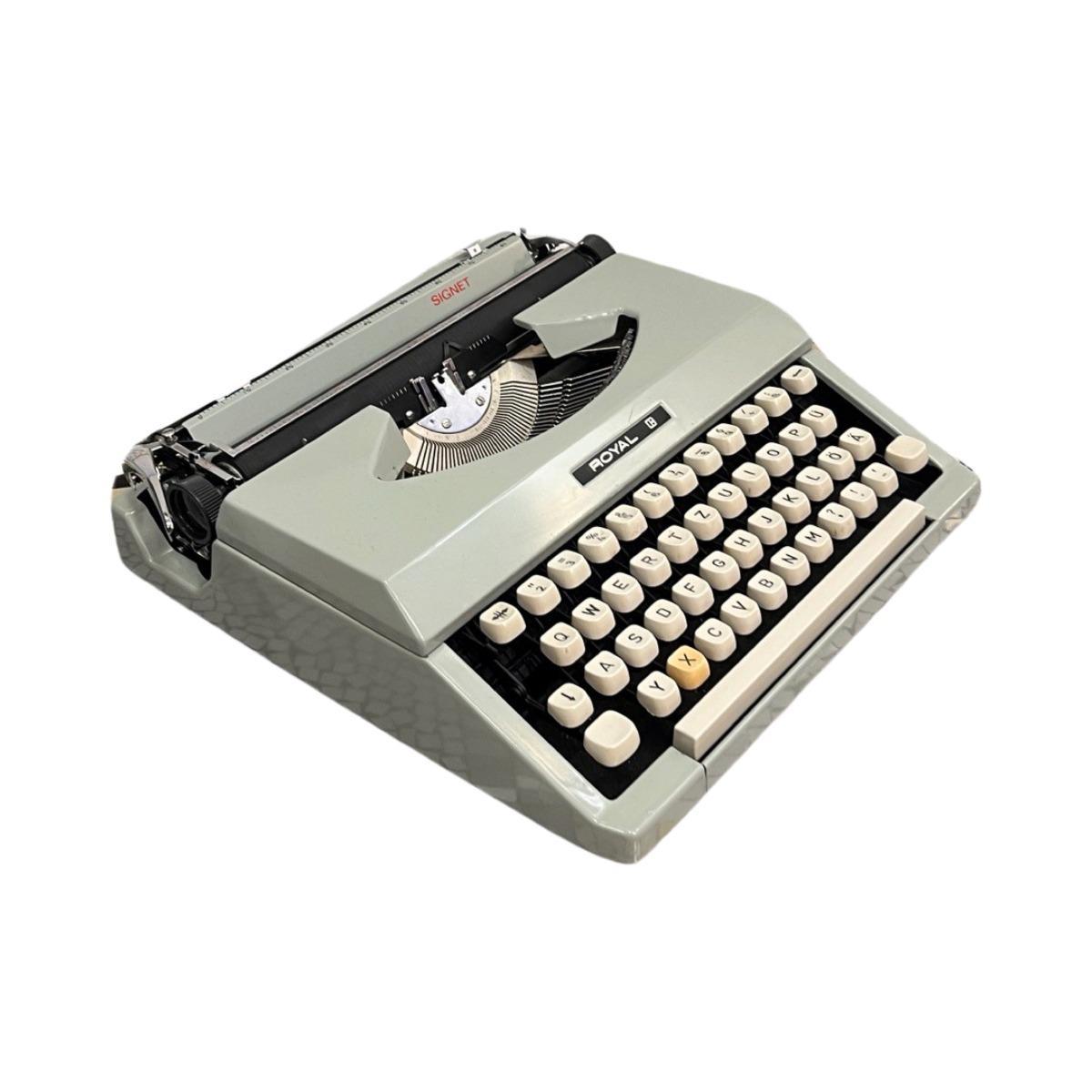 Walizkowa maszyna do pisania Royal Signet, Japonia, lata 70. nr. 1