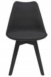 Krzesło OSCAR czarne do jadalni lub salonu  - Miniaturka zdjęcia nr 8
