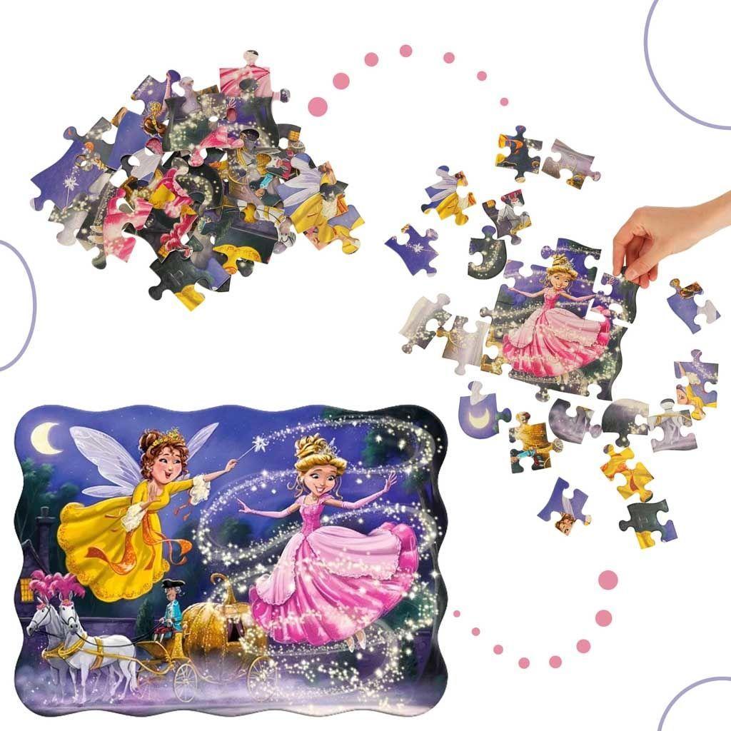 CASTORLAND Puzzle układanka 30 elementów Cinderella - Kopciuszek 4+ nr. 5