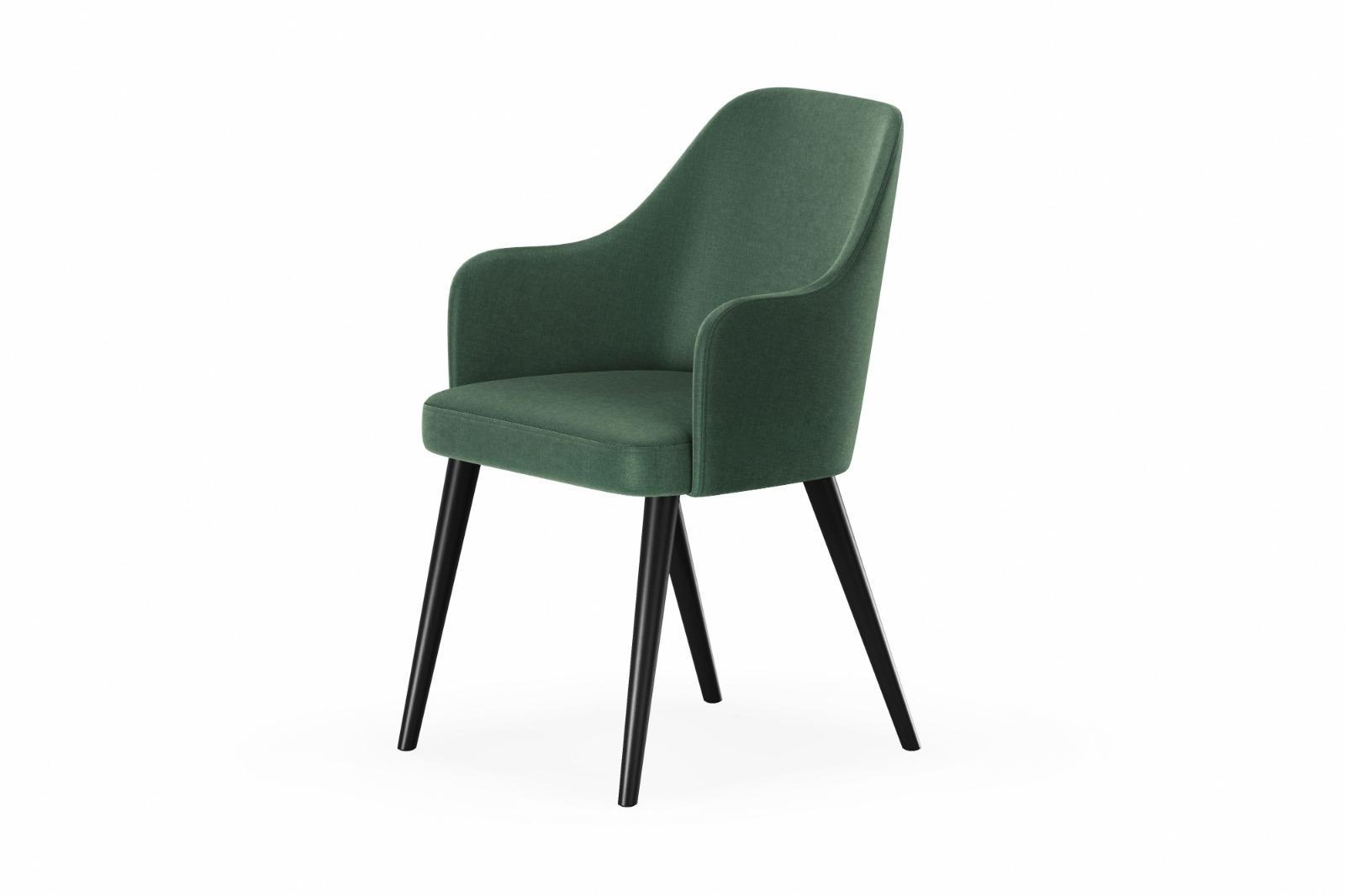 Krzesło PREMIUM KR-9 47x55x85 cm DELUXE 15 do jadalni zielony nr. 2