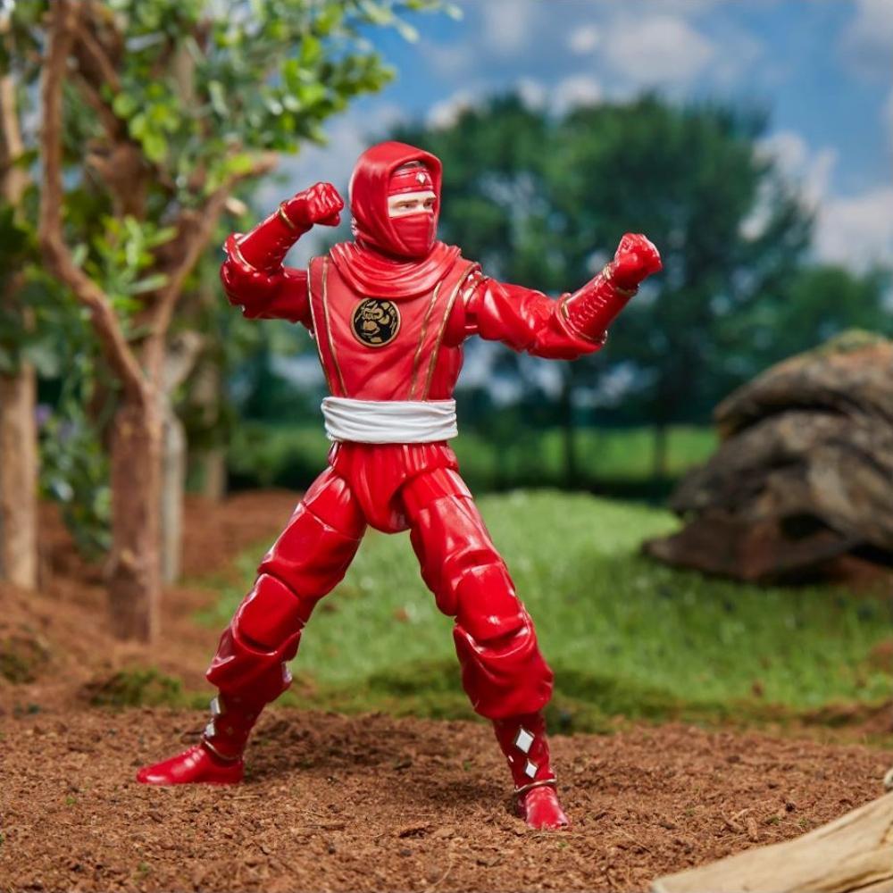 Figurka POWER RANGERS ninja czerwony ranger lighting collection mighty morphin dla dziecka 8 Full Screen
