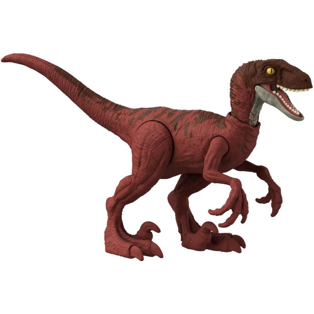 Ruchoma figurka dinozaur velociraptor jurassic world dominion park jurajski dla dziecka nr. 2