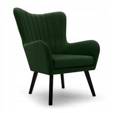 Fotel TED 76x100x78 cm do salonu zielony Kronos - Miniaturka zdjęcia nr 1