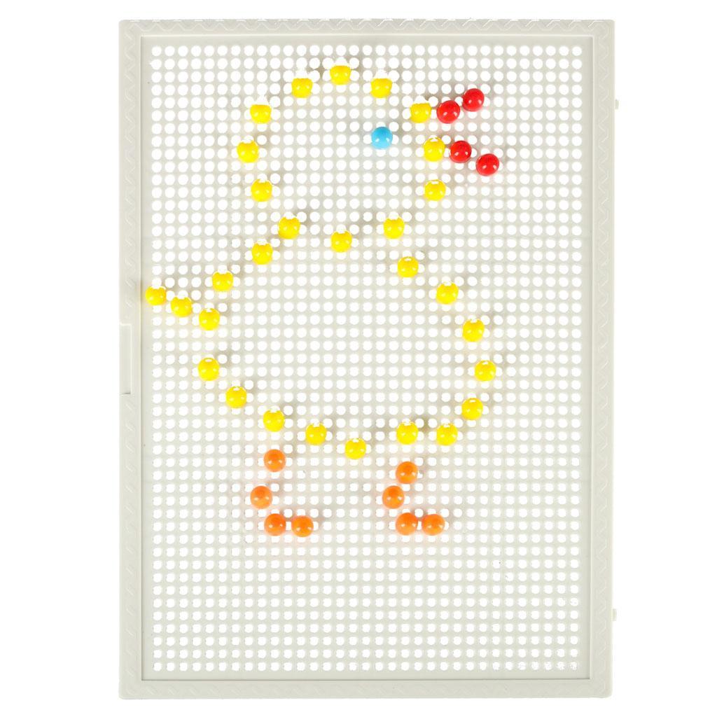 Puzzle pinezki grzybki układanka obrazkowa 296 sztuk dla dzieci kolorowe 28,5x3,5x21 cm 9 Full Screen
