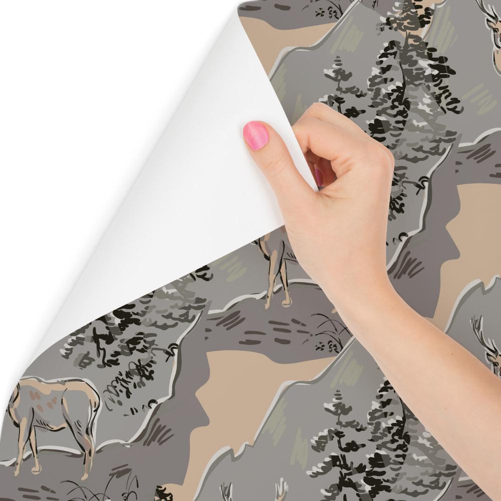 Tapeta – abstrakcyjne, Piękne jelenie w górach  nr. 3