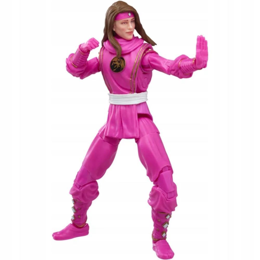 Figurka POWER RANGERS różowy ranger mighty morphin ninja dla dziecka  4 Full Screen