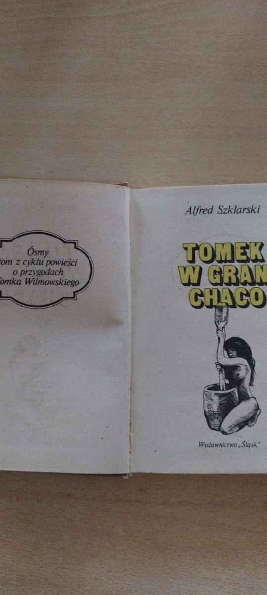Książka  Tomek  w gran chaco  - Alfred Szklarski. 1 Full Screen