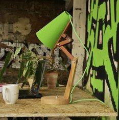 ZORYA - Nowoczesna, unikalna, regulowana, drewniana lampa