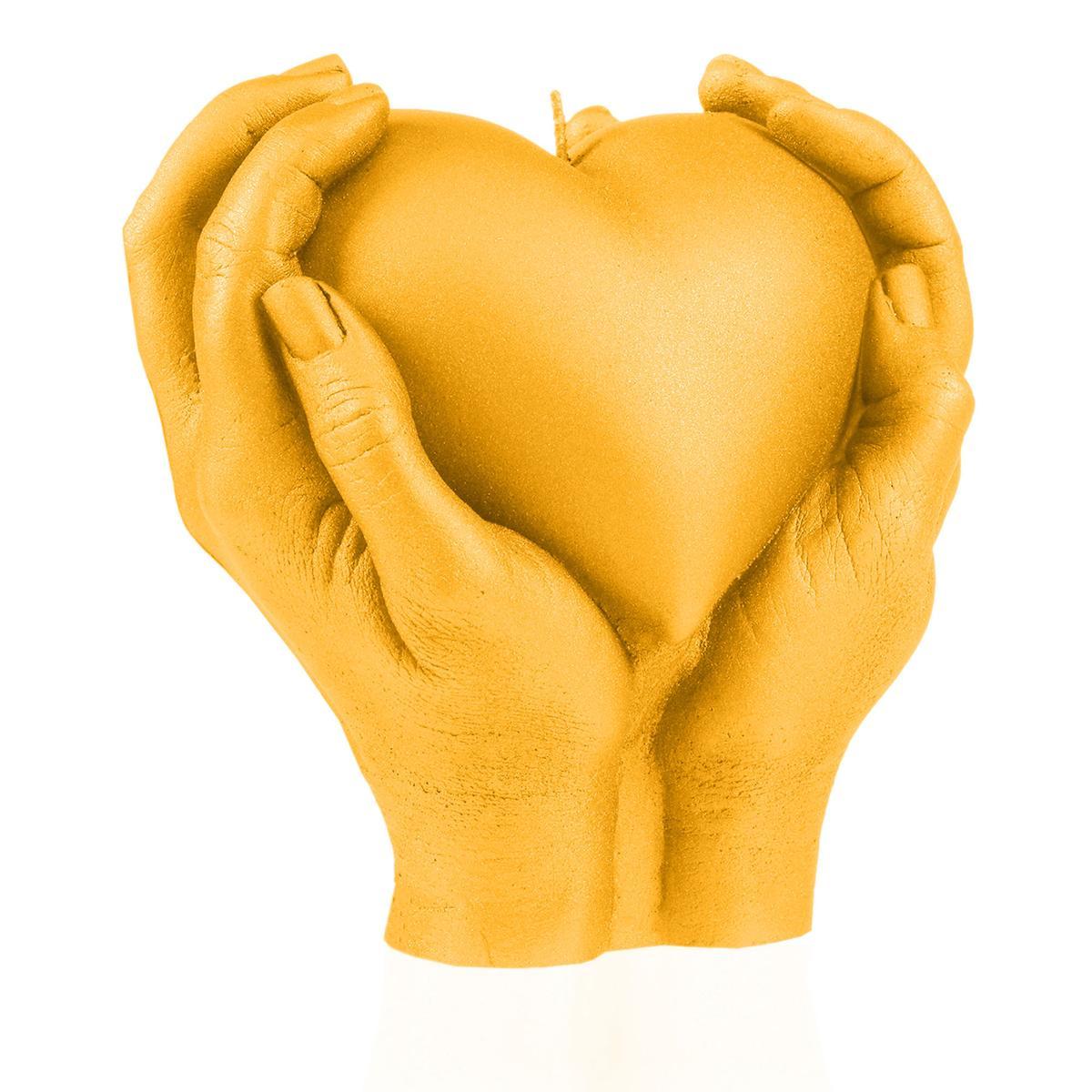 Świeca Hand LOVE Edition Yellow 5 Full Screen