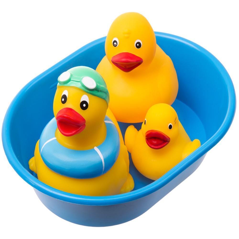 Zestaw 3szt kaczuszek do kąpieli dla dzieci w wanience  nr. 1
